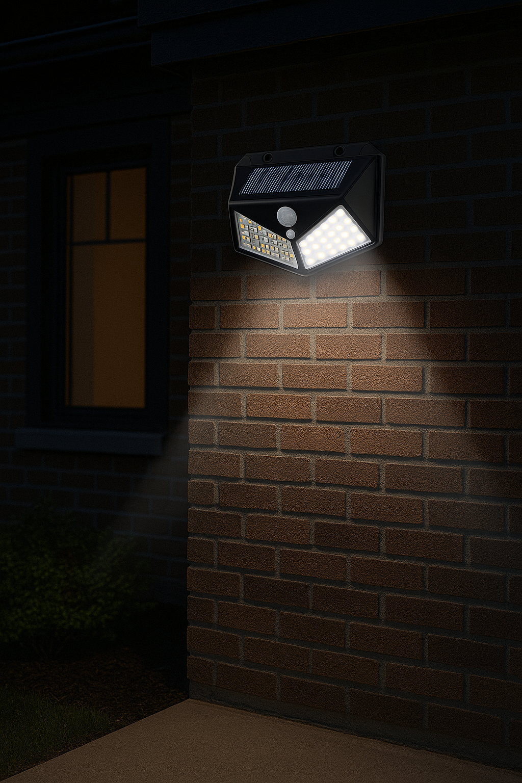 Multifunctional Solar Lamp Outdoor Garden Decoration Solar LED Light Waterproof Sunlight Powered Spotlight with Motion Sensor